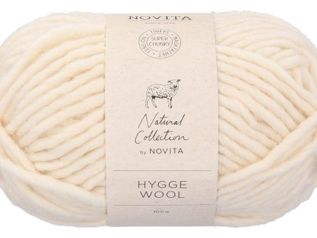 Lanka Novita Hygge Wool 100g 010 Luonnonvalkoinen Sale