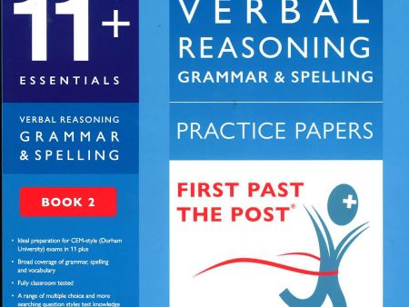 11 + Verbal Reasoning Grammer And Spelling - Book 2 For Cheap